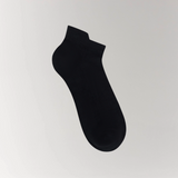Cottosilk air cotton ankle socks in black