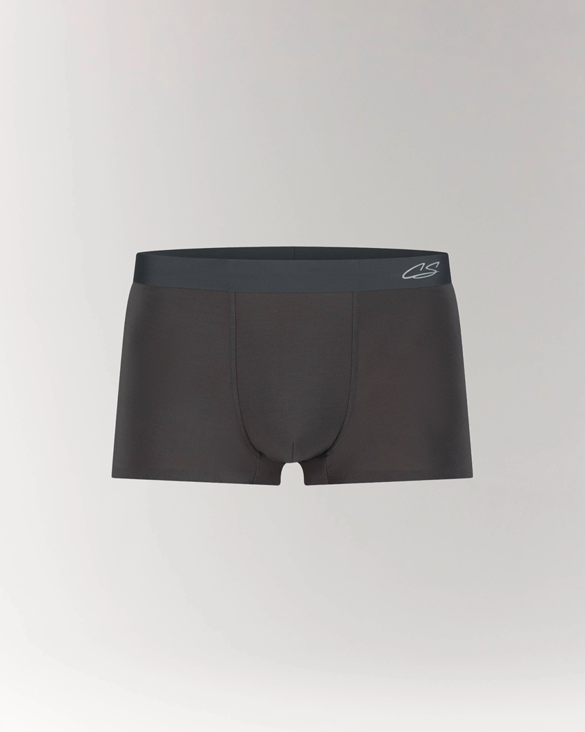 Ultra Soft Modal Trunk in Dark Grey.
