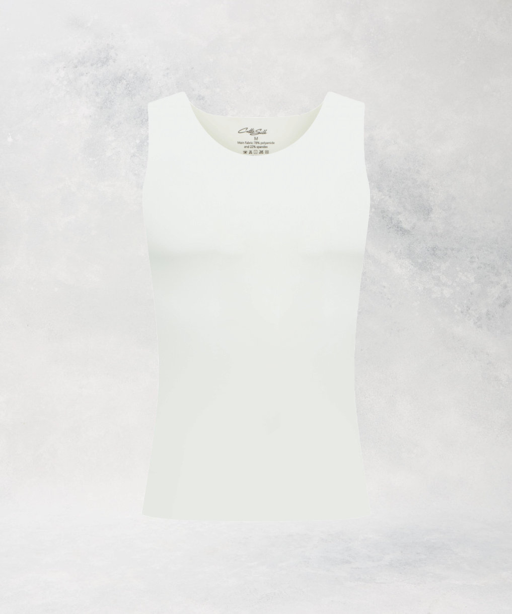 Ice Tech Undershirt in White.
