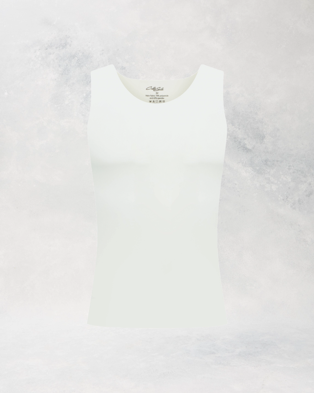 Ice Tech Undershirt in White.