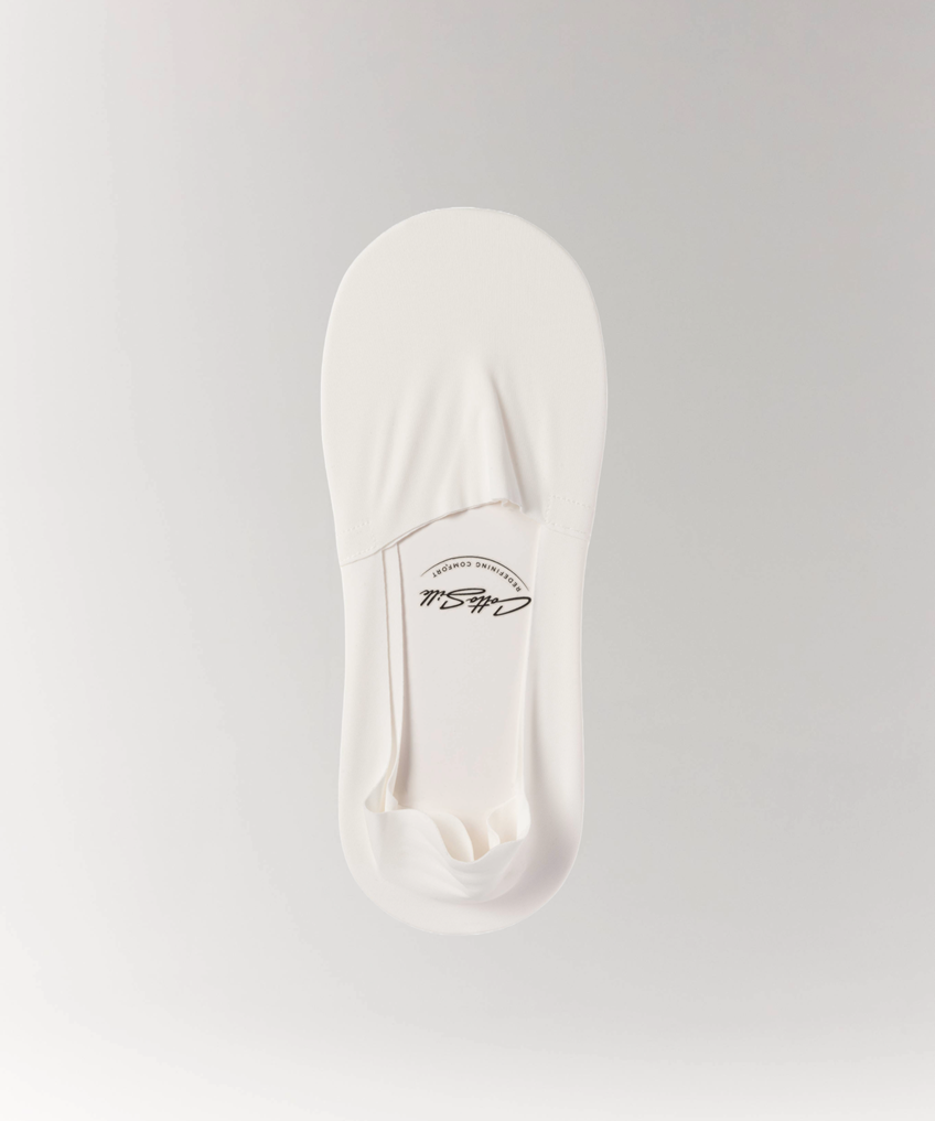 No Trace Ice Sock White