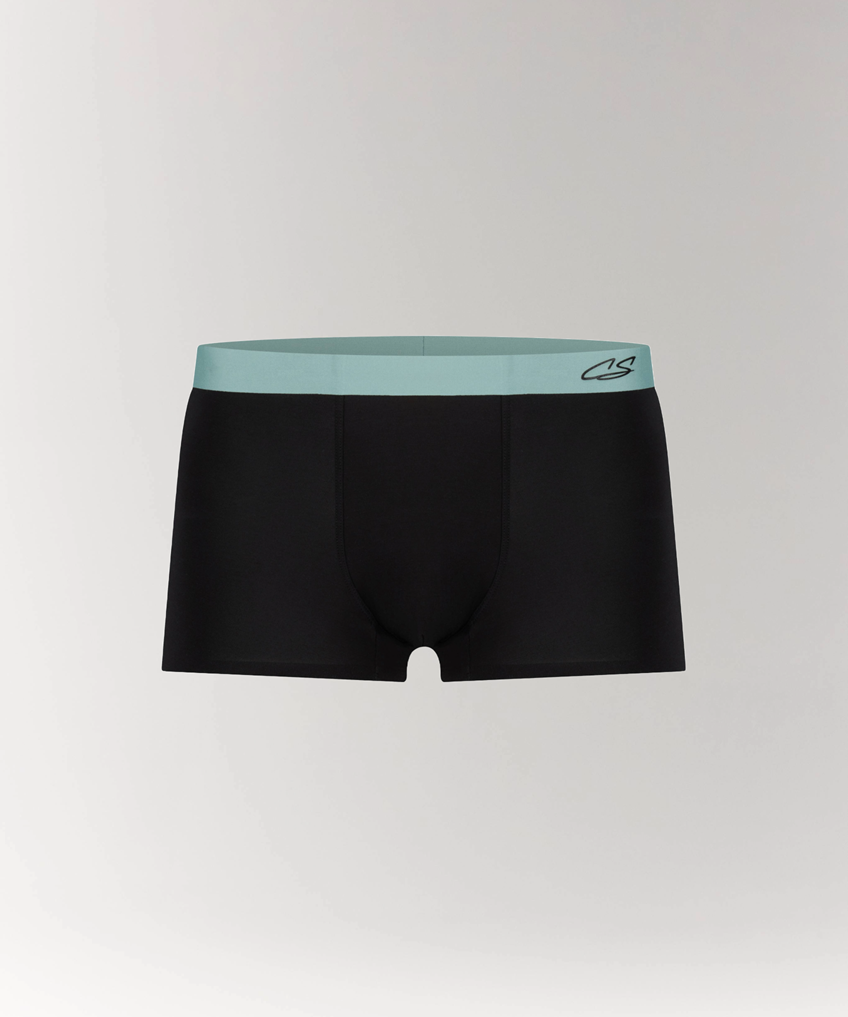 Luxury Soft Modal Trunk in Black.