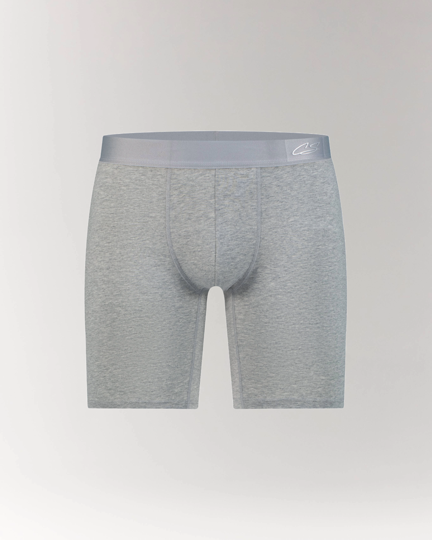 breathable-grey-long-cotton-boxer-briefs-for-men