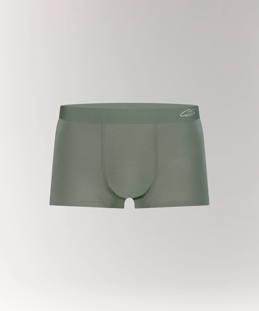 Ultra Soft Modal Trunk in Green.