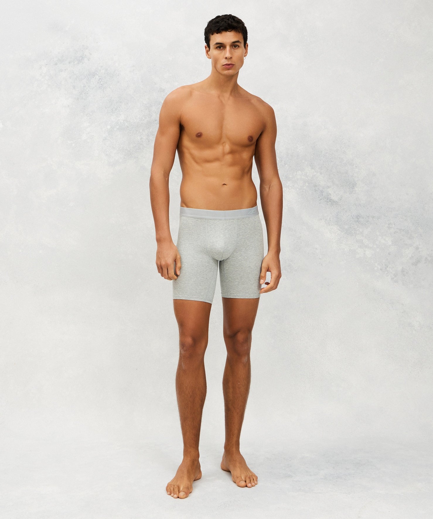 breathable-grey-long-cotton-boxer-briefs-for-men