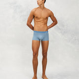 Front photo for a Model wearing Ultra Soft Modal Trunk in blue.