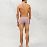 Back photo for a Model wearing Ultra Soft Modal Trunk in Raspberry.