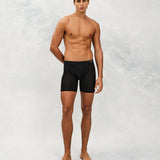 Front photo for a Model wearing Airtech Ice Boxer Brief in black.