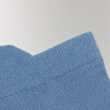 Detailed photo of cotton air ankle socks in blue