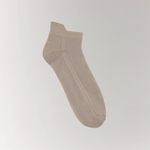 Cottosilk air cotton ankle socks in Beige