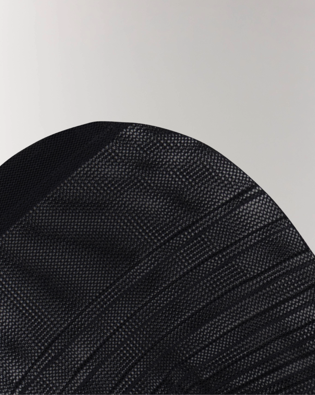 Zoomed photo of Ultra Light Invisible Ice Socks in black