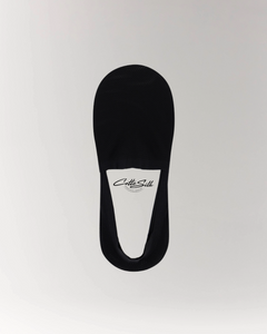 Cottosilk Airtech invisible ice socks in Black
