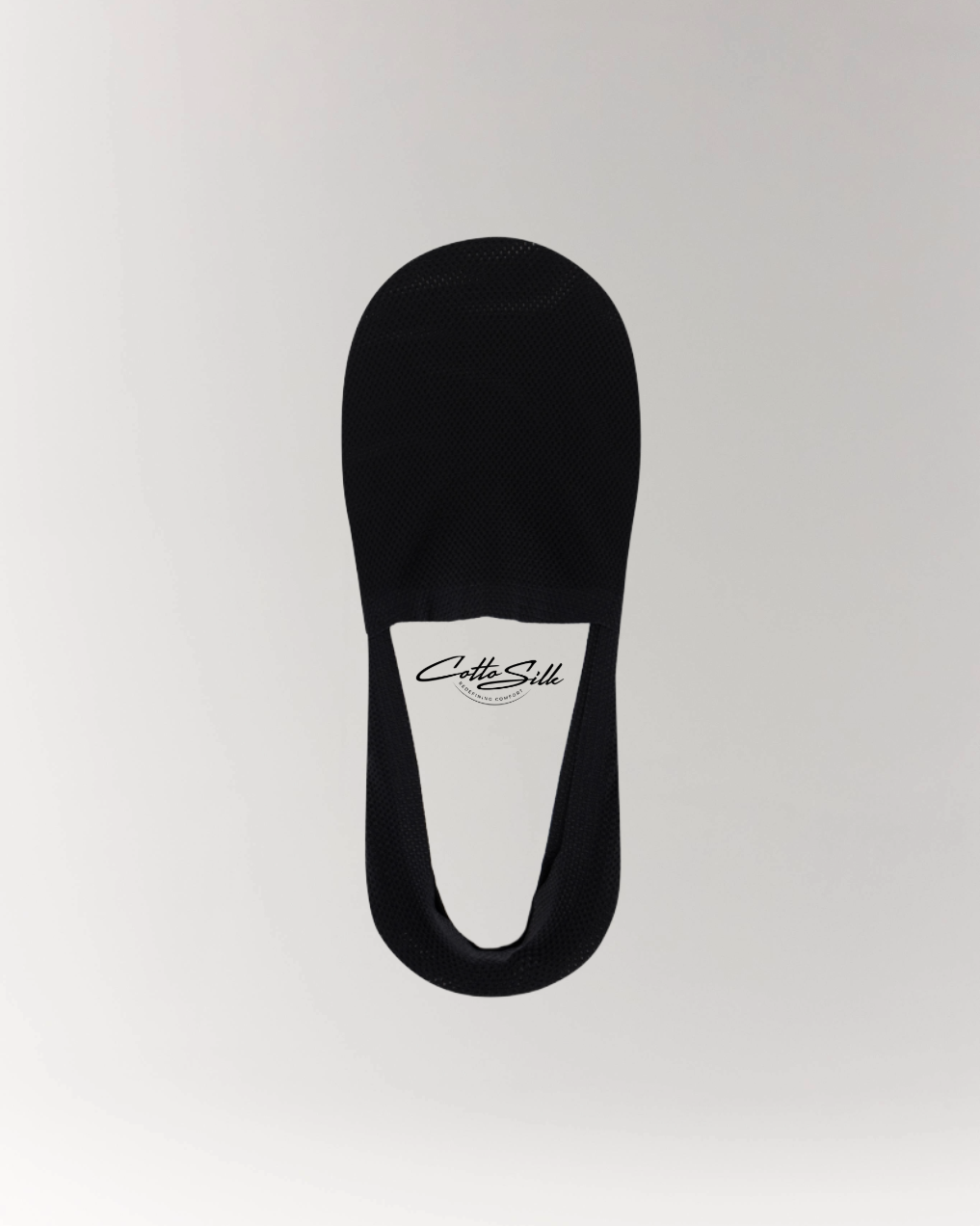 Cottosilk Airtech invisible ice socks in Black