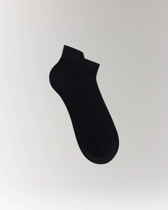Cottosilk air cotton ankle socks in black