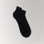 Cottosilk air cotton ankle socks in black
