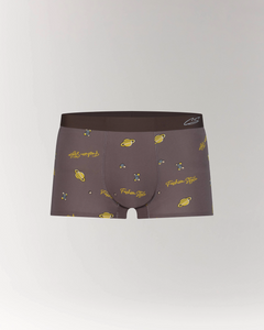 CottoSilk Galaxy Cotton Trunk in Brown with space-themed prints.