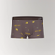 CottoSilk Galaxy Cotton Trunk in Brown with space-themed prints.