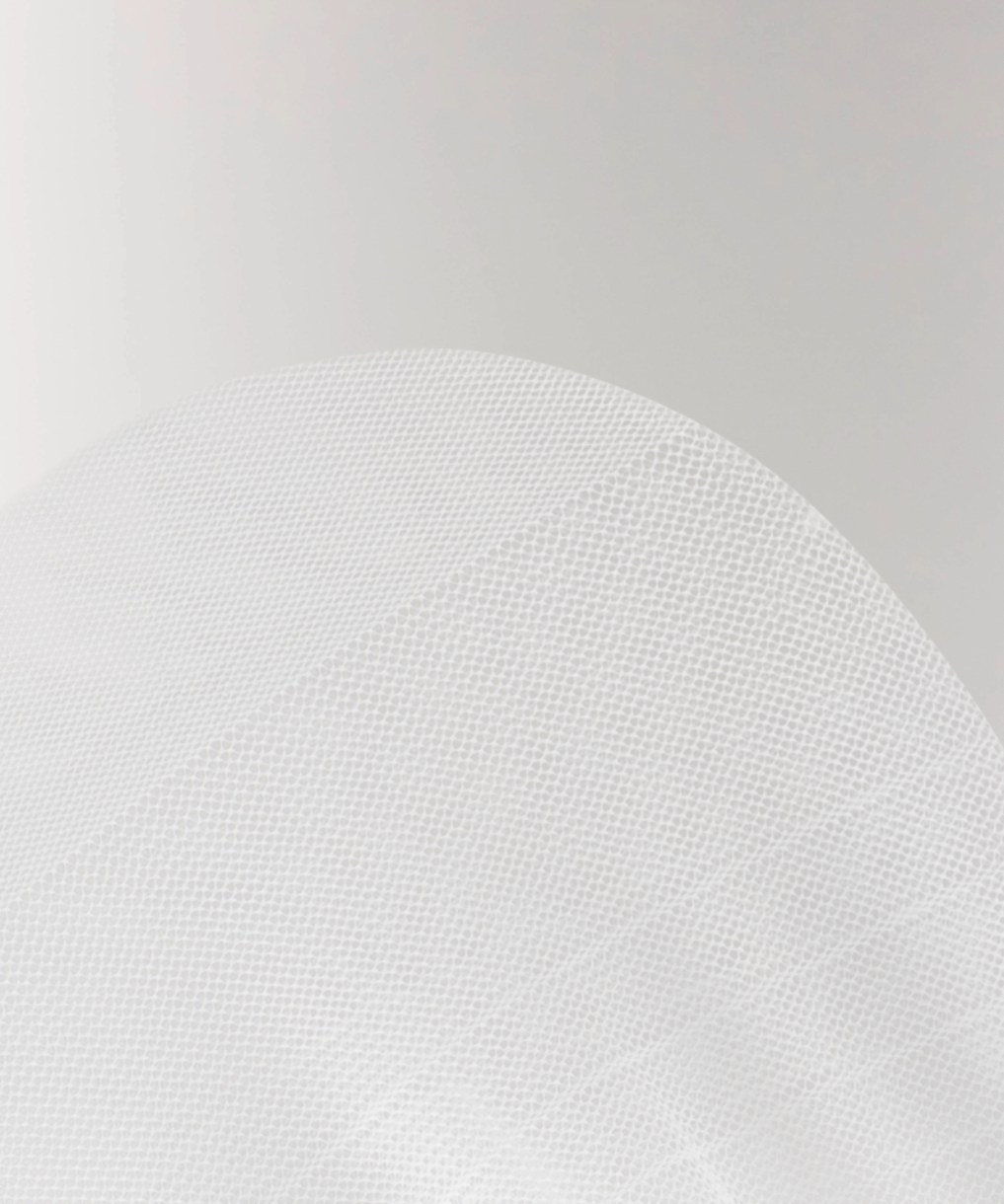 Zoomed photo of Ultra Light Invisible Ice Socks in white