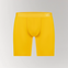 CottoSilk Long Cotton Boxer Brief in Yellow.