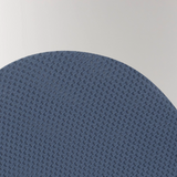 Zoomed picture of cottosilk airtech invisible ice socks in Blue