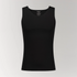 Luxury Soft V-Neck Undershirt in Black – CottoSilk premium men’s undershirt made from ultra-soft modal fabric with a smooth, breathable fit and laser-cut edges.