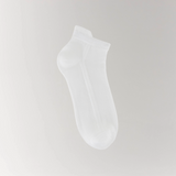 Cottosilk air cotton ankle socks in white