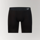 Long Boxer Brief in Black – CottoSilk premium men’s underwear with extended leg design, made from breathable cotton blend for all-day support and comfort.