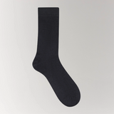 Mulberry Silk Regular Socks - Dim Grey