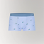 CottoSilk Galaxy Cotton Trunk in Light Blue with space-themed prints.