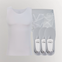 CS Men’s Essentials Pack Light Grey – CottoSilk premium men’s innerwear set with undershirt, trunk, and no-show socks