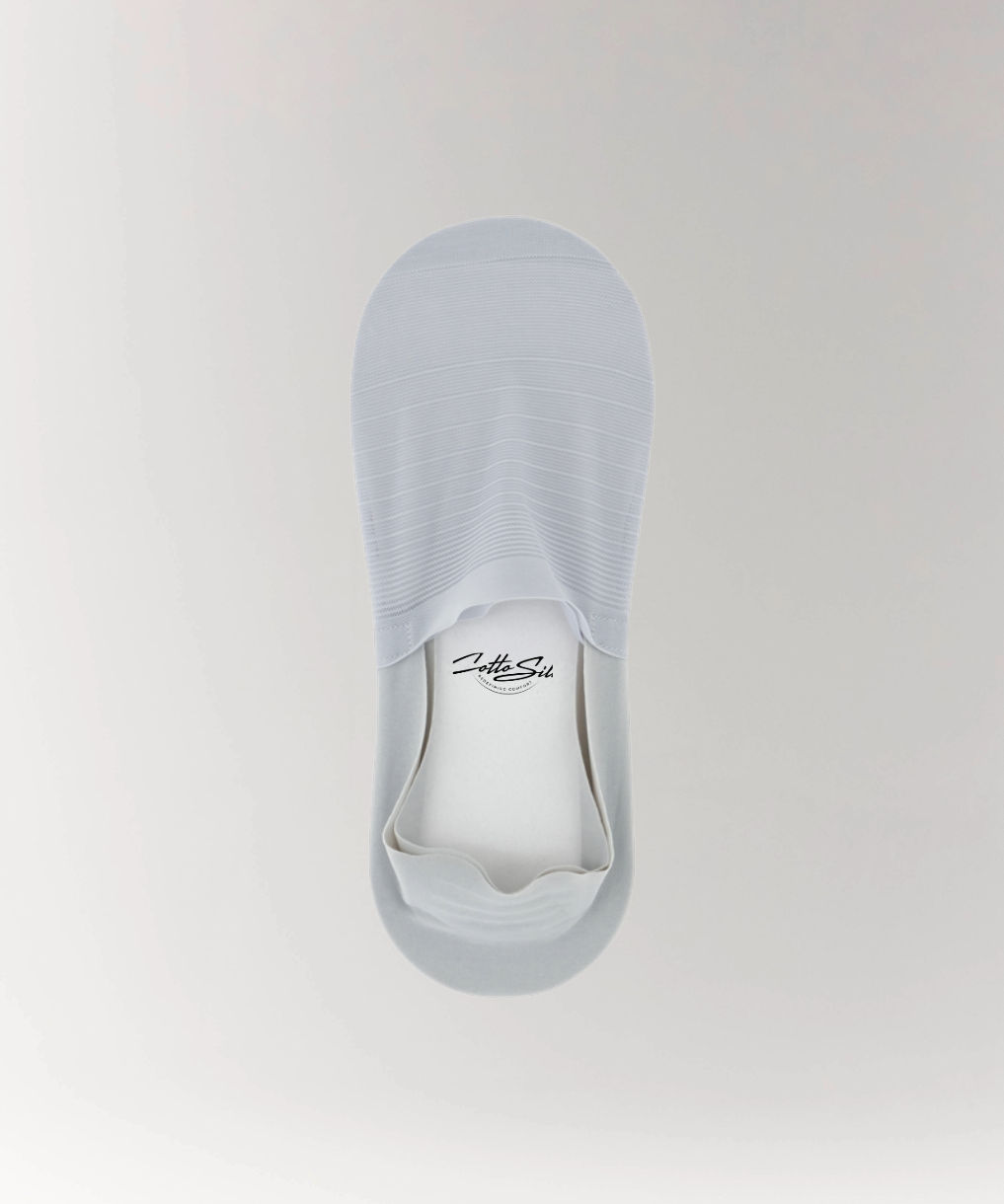 Ultra Light Invisible Ice Socks in light grey