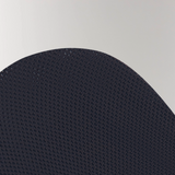 Zoomed picture of cottosilk airtech invisible ice socks in Dark Grey