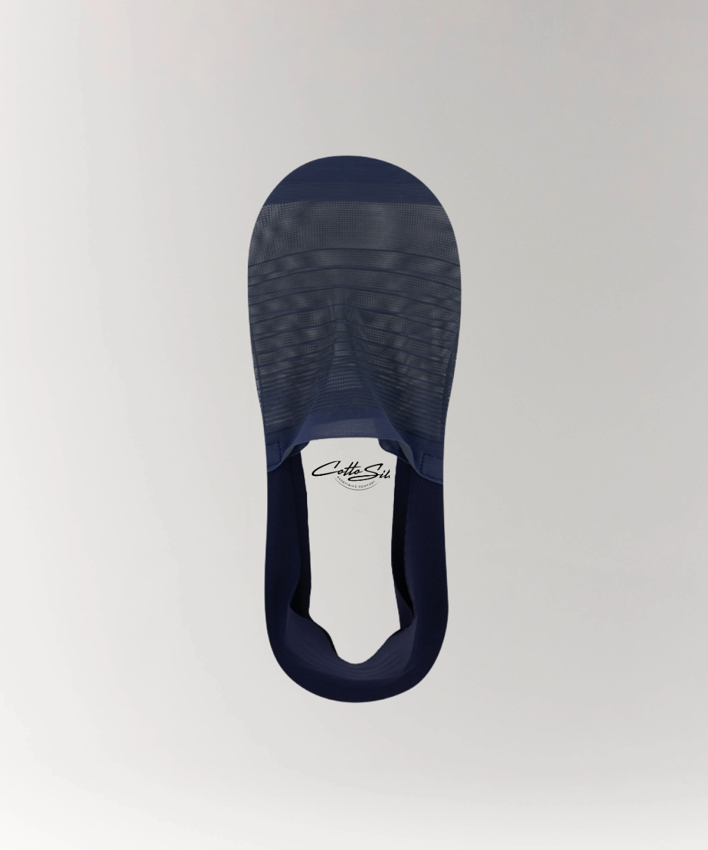 Ultra Light Invisible Ice Socks in Navy