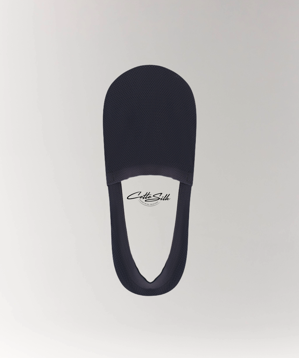 Cottosilk Airtech invisible ice socks in Dark Grey
