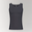 Luxury Soft Modal Undershirt with V-neck in Dark Grey.