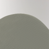 Zoomed picture of cottosilk airtech invisible ice socks in Green
