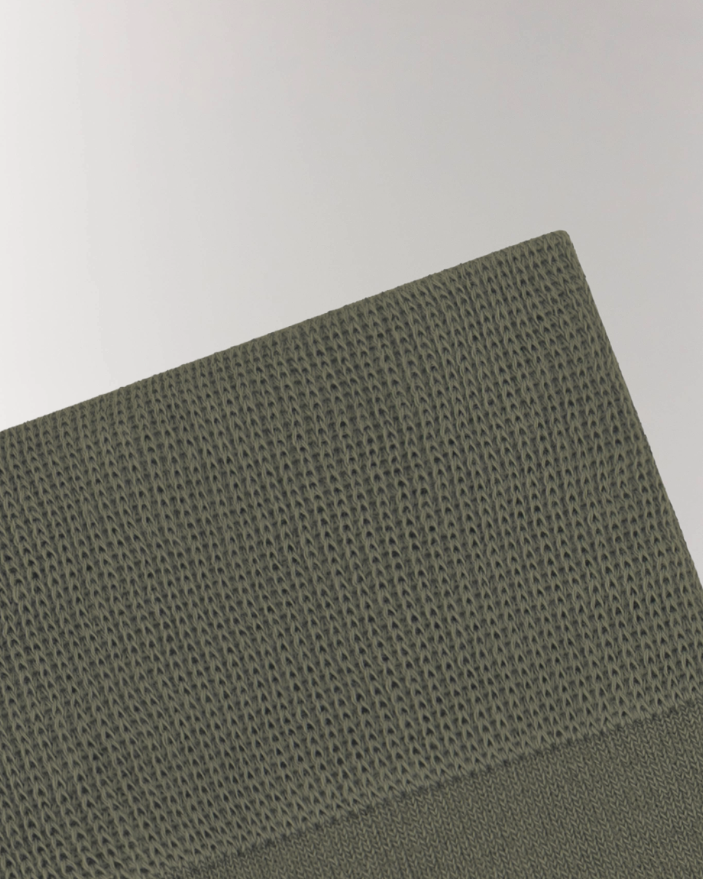 Detailed picture of Cottosilk Cotton Crew Socks - Green