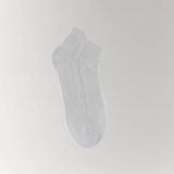 Cottosilk air cotton ankle socks in light grey