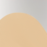 Zoomed picture of cottosilk airtech invisible ice socks in Orange
