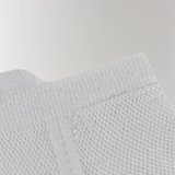 Detailed photo of cotton air ankle socks in light grey
