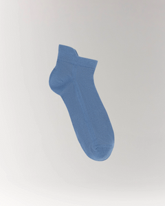 Cottosilk Air Cotton Ankle socks in Blue