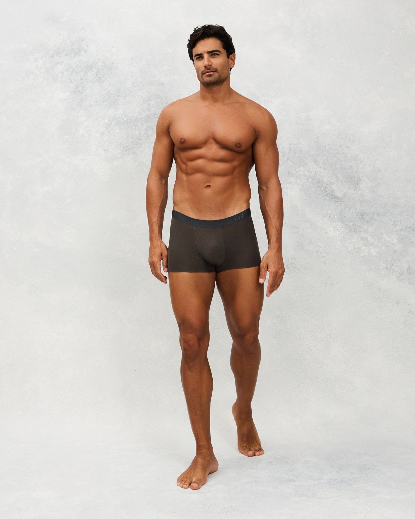 Light Cotton Trunk in Dark Grey – Lightweight breathable cotton trunk designed for everyday comfort, crafted by premium innerwear brand CottoSilk.